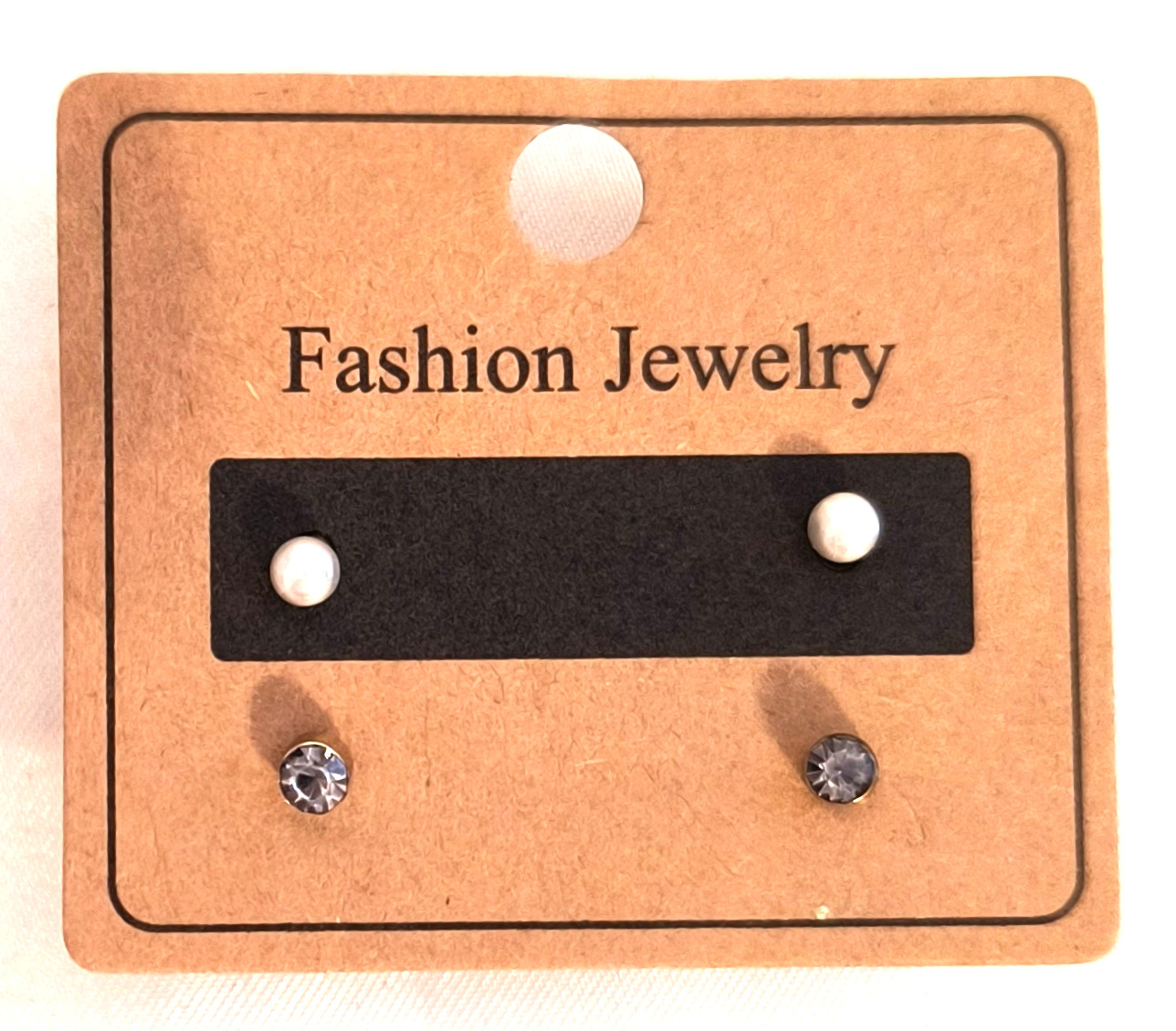 New Fashion Jewelry 2 Girls Petite Stud/Post Earrings Imitation Pearls Crystals