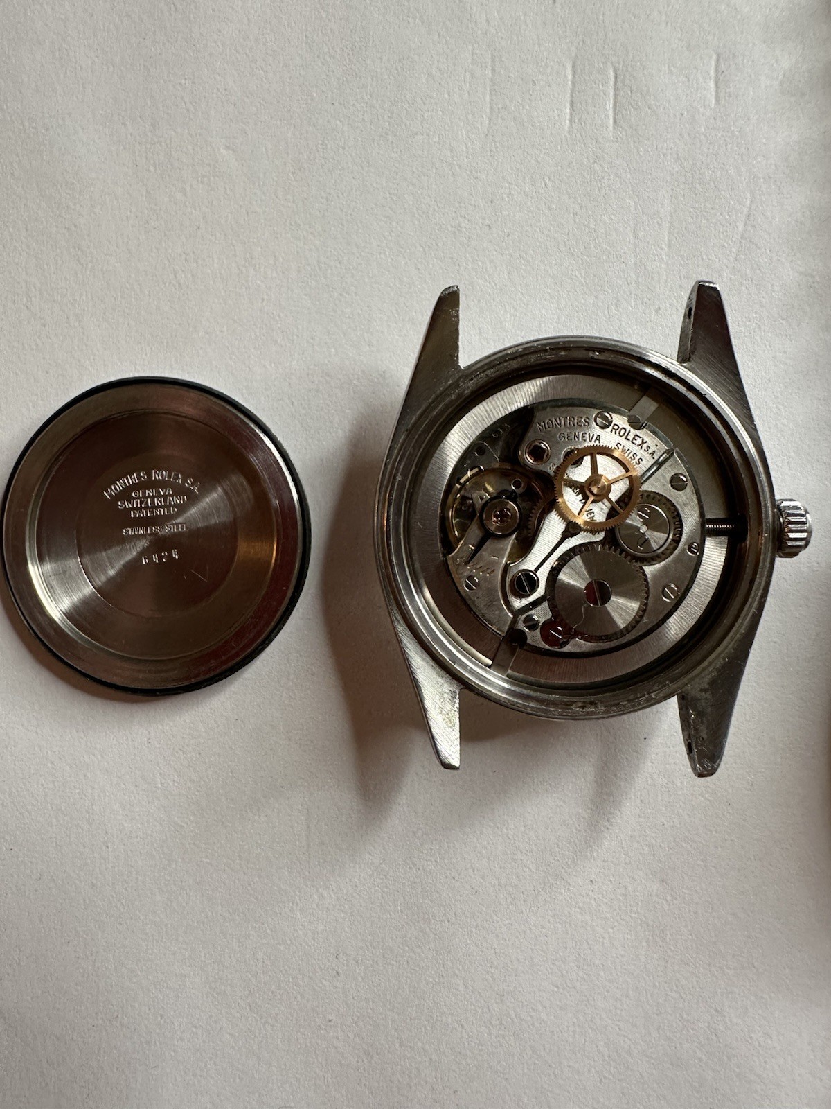 ROLEX OYSTER PRECISION REF 6424 STAINLESS STEEL ORIGINAL DIAL