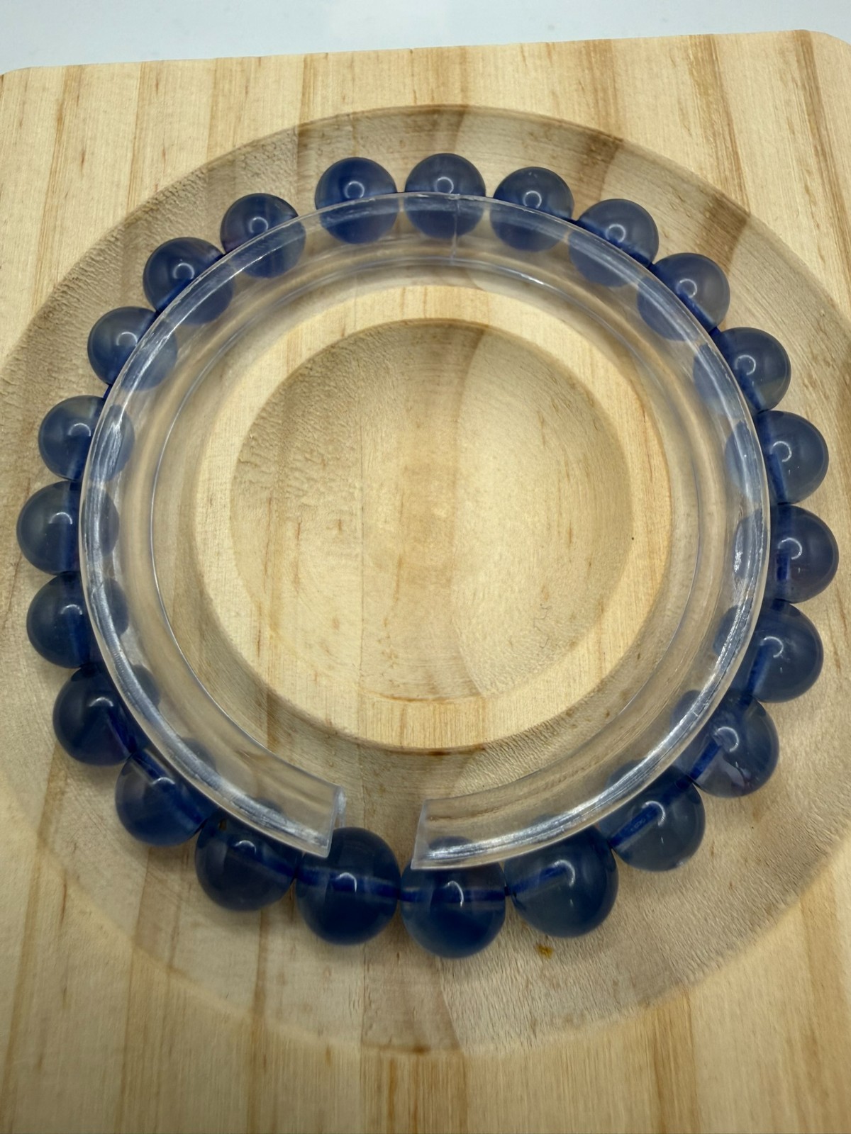 Natural Blue Fluorite – 8mm – A7-0857