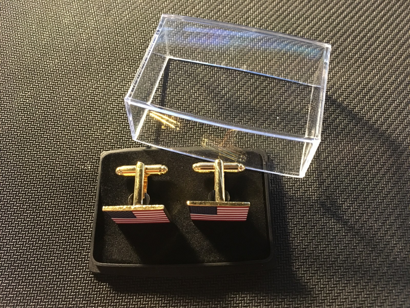 american flag cuff links flag cuff links gold flag cuff links 3/4″ wide flags