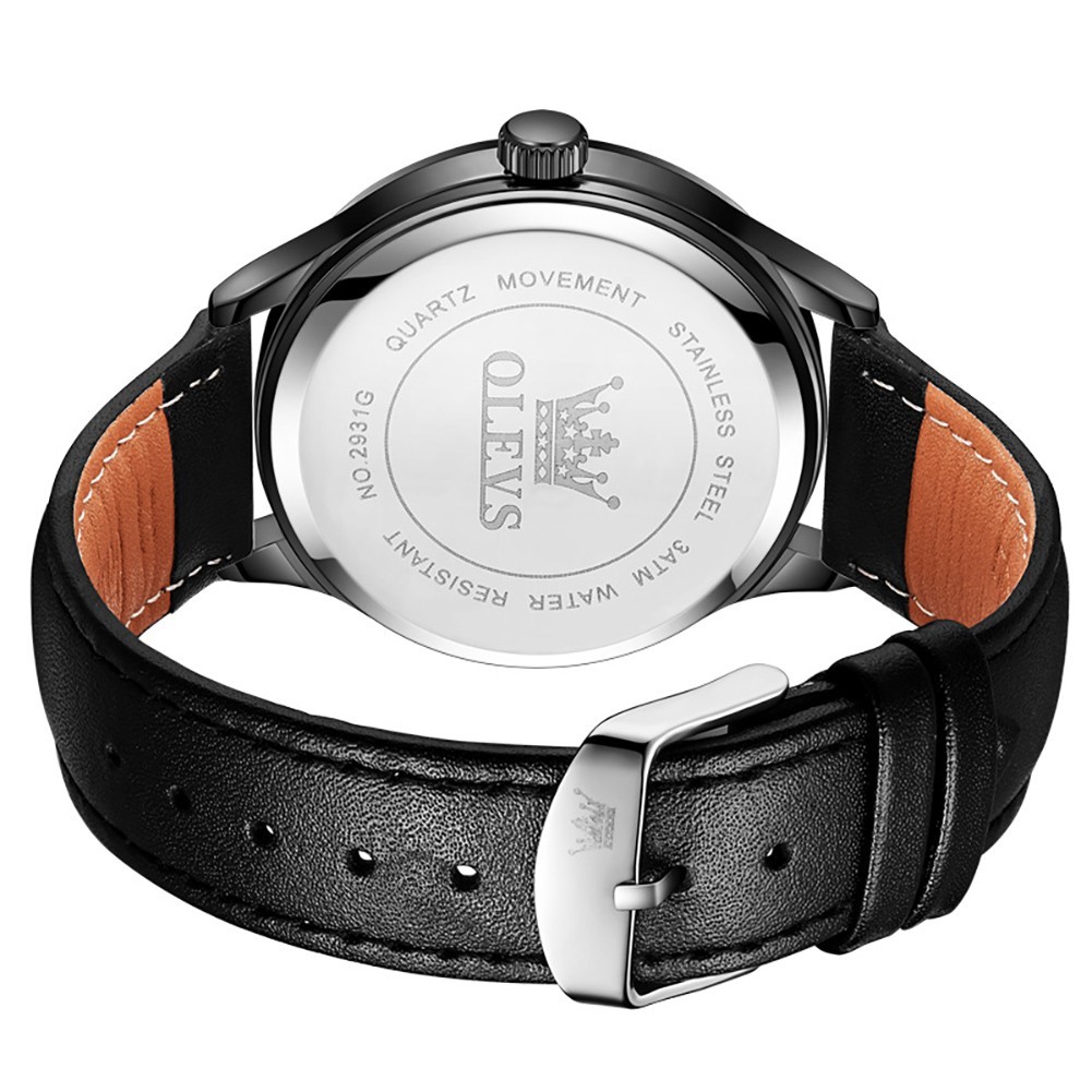 OLEVS 2931 Luminous 3Bar Waterproof Best Present Japan Movement Quartz Watch`