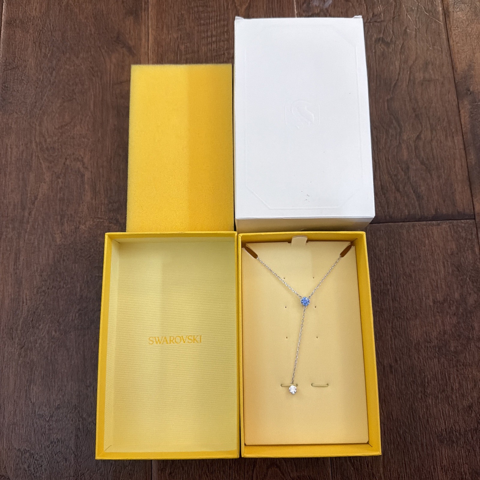 Swarovski Stilla Attract Y Necklace