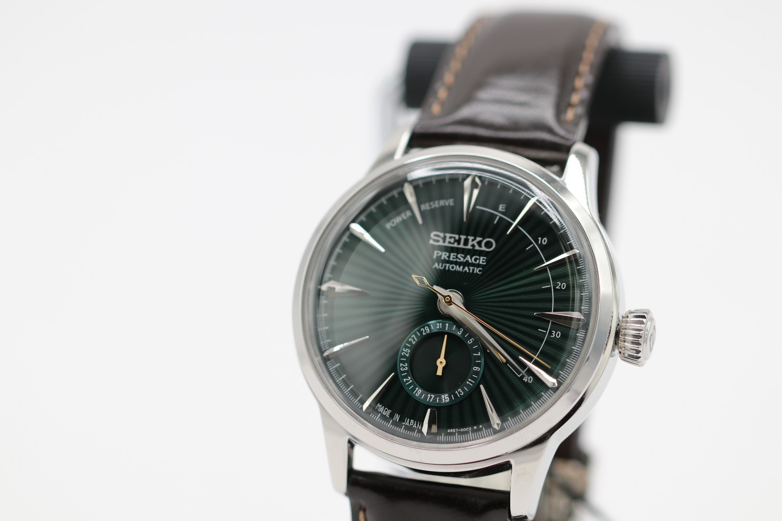 Seiko Presage Automatic Green Men’s Watch – SSA459