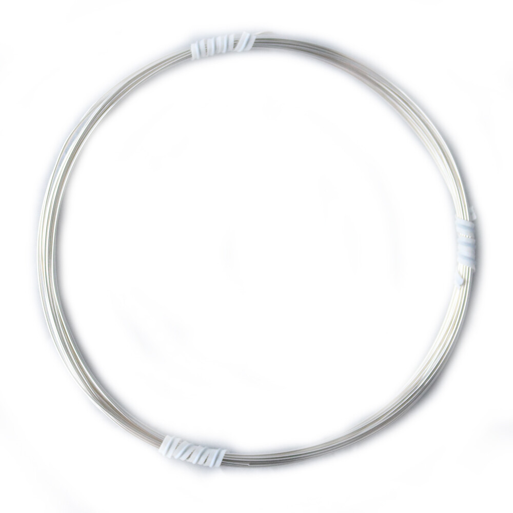 5FT 925 Sterling Silver wire Dead Soft Round 10-16 18 19 20 21 22 24 26 28 30 Ga