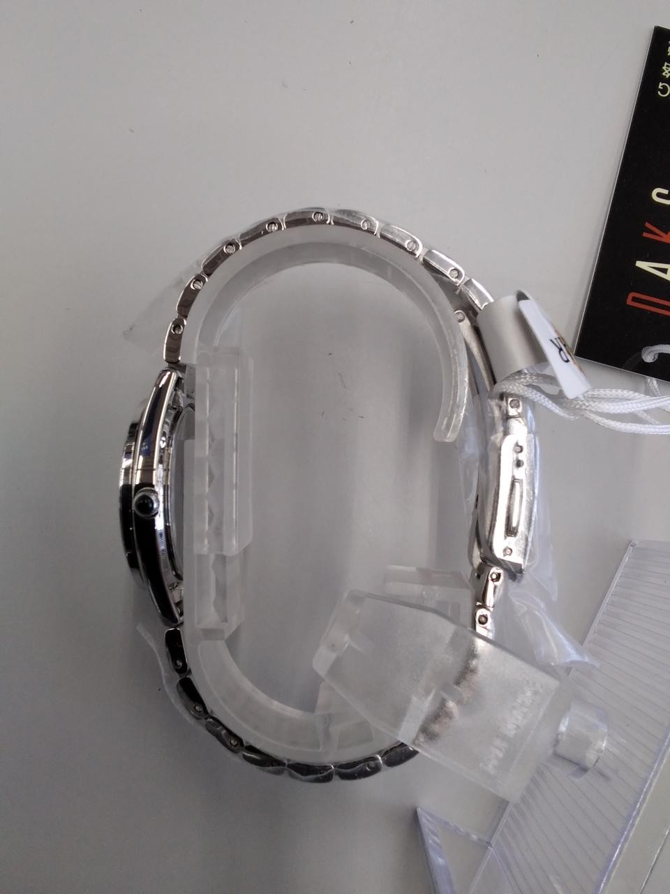 DAKS WR0011WG Solar Silver Dial Steel Watch With Box