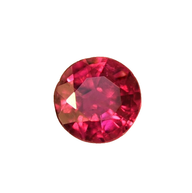 Ruby .31 Natural Genuine Ruby 4 mm Round Loose Stone Gemstone