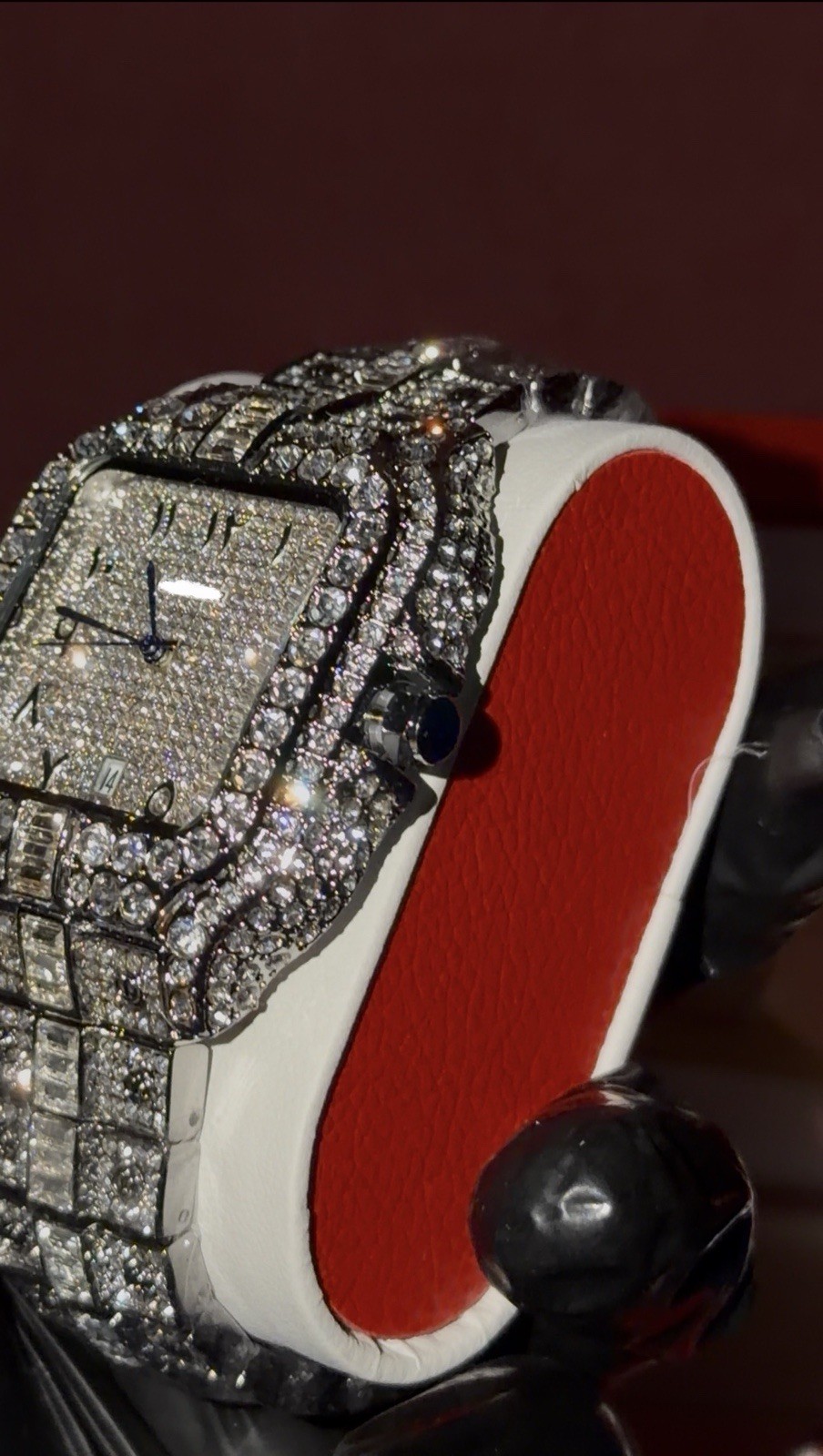 High Quality Iced Out Watch, Fully Functional, Great Quality Stainless Steel