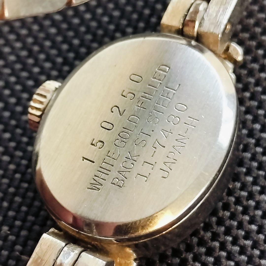 Working condition Seiko SEIKO 21 jewels manual winding ladies’ antique wrist