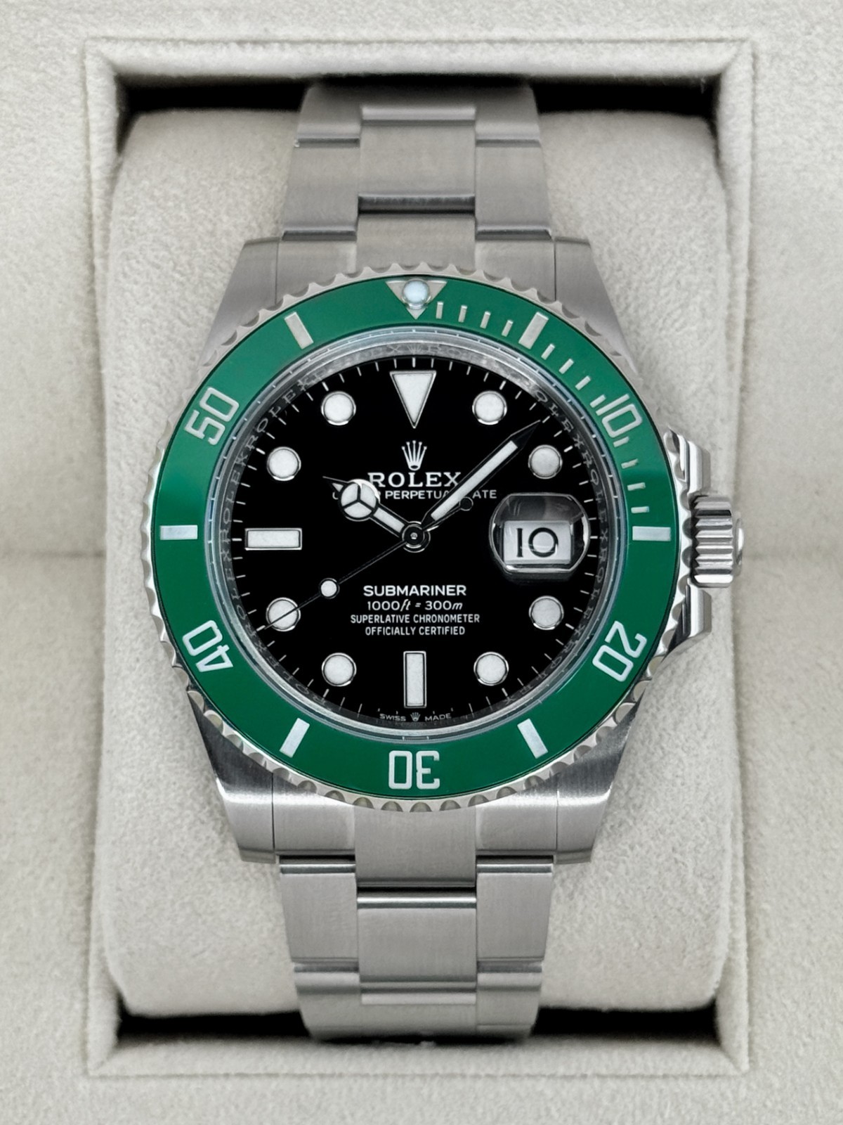 2021 Rolex Submariner “Starbucks” 41mm 126610LV Black Dial