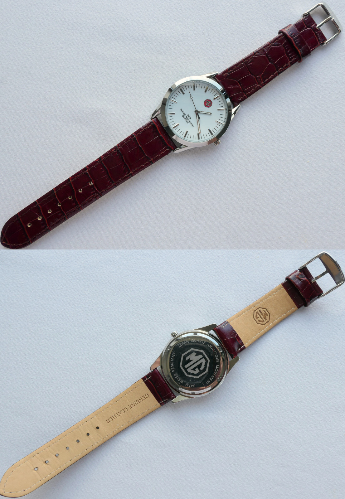 MG Morris Garages BMC MGA MGB Classic Aviator Driver Sport Car Accessory Watch