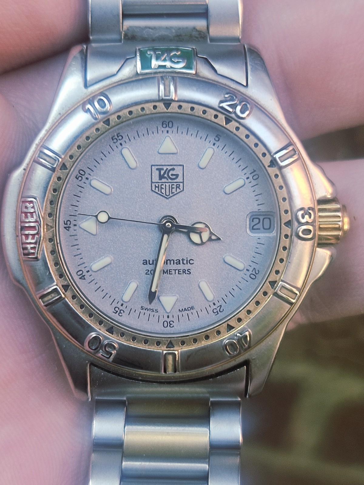 Tag Heuer 4000 Automatic Wrist Watch ETA 2824-2 Movement