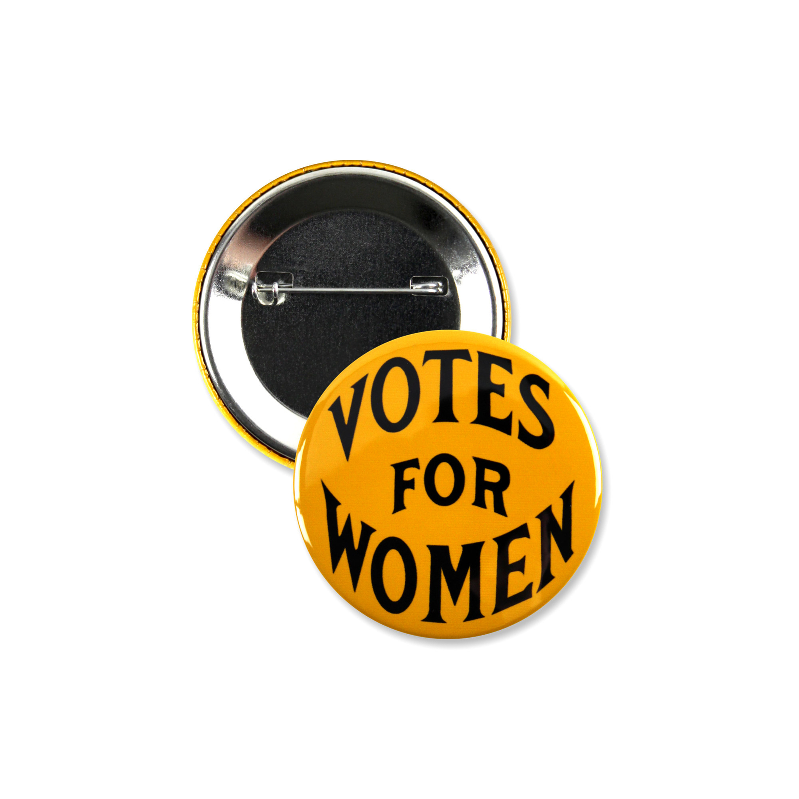 5 Pack – Votes for Women Vintage Design Pinback Buttons – 2.25 Inch