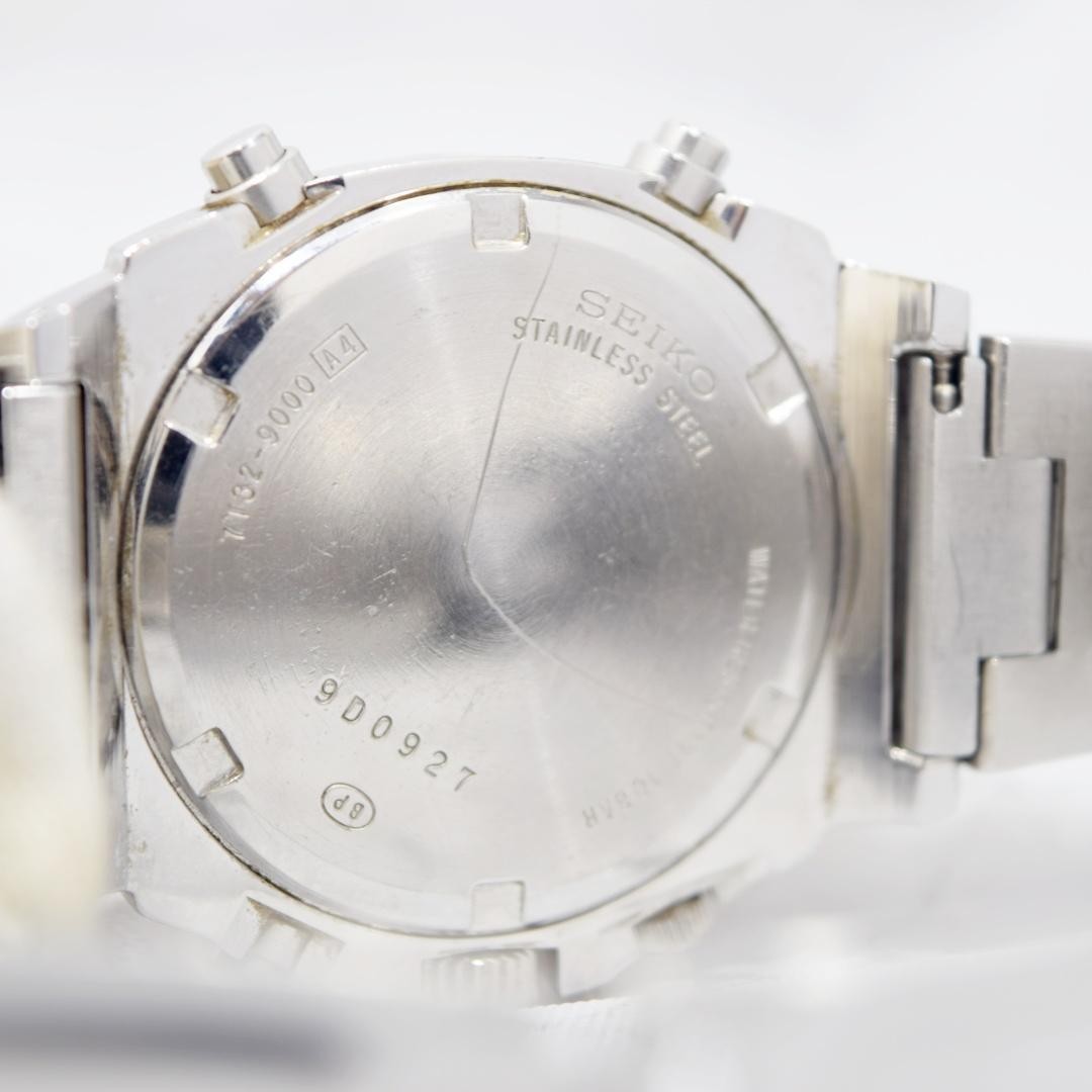 Seiko SUS Telemetry Chronograph 1999 New Glass