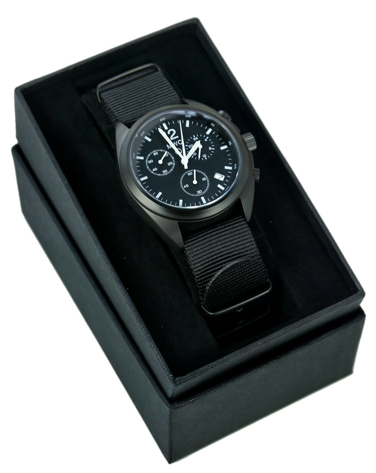 MWC Mecha-Quartz Hybrid PVD Military Pilot Chronograph | Sapphire Crystal | 100m