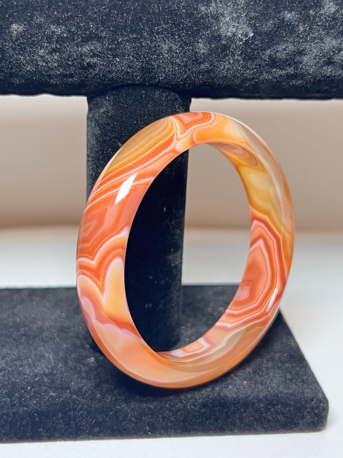 Carnelian Bangle – Inner Diameter 56mm – See pics for more details