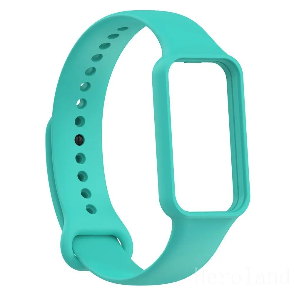 Silicone Strap for Amazfit Band 7 Replacement Bands Soft Adjustable Wristbands