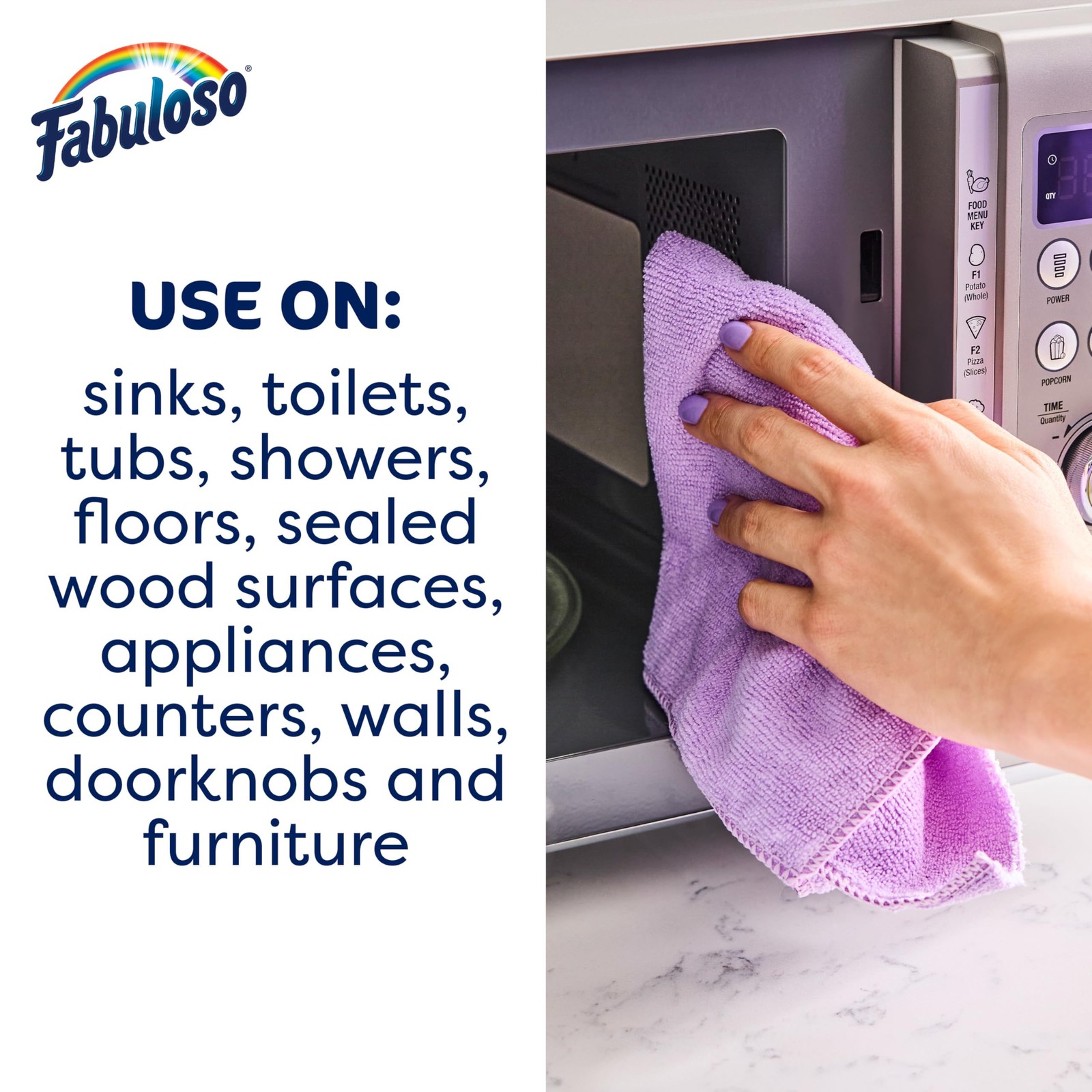 Fabuloso Multi-Purpose Cleaner, 2X Concentrated Formula, 56 Fl Oz (Pack of 1)