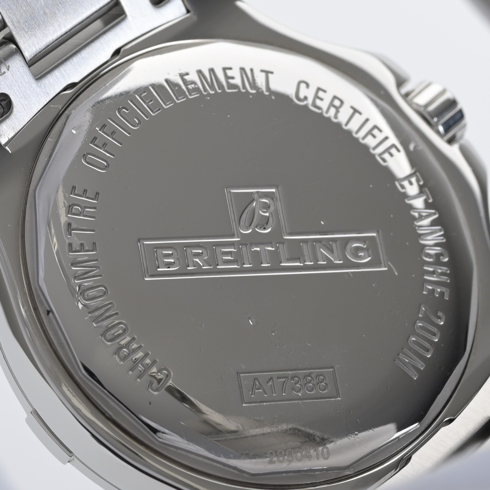 Breitling Colt 44 Date Automatic A17388 Blue Dial Steel Men’s Watch