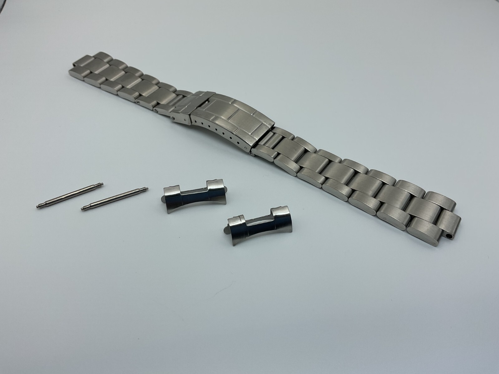 20MM SOLID OYSTER BAND BRACELET FOR 36MM 455B ROLEX SUBMARINER WITH FLIP-LOCK
