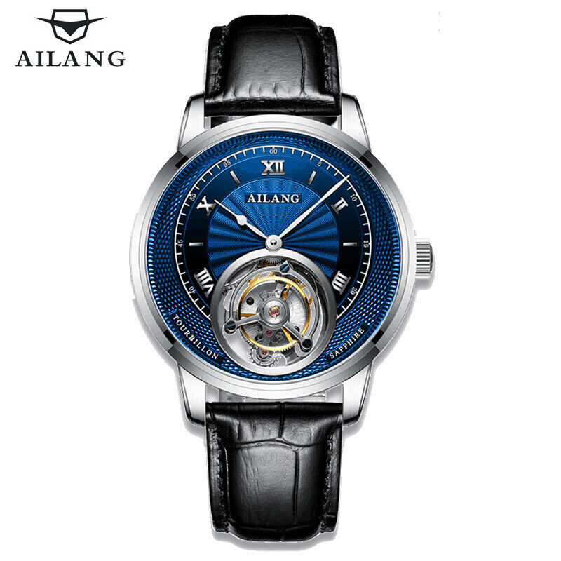 AILANG Watch Tourbillon Manual Winding Mechanical Wristwatches Men’s Watch
