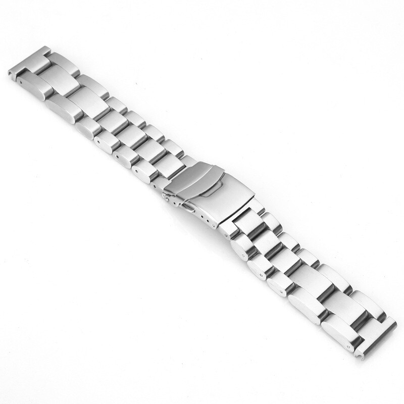 5.7mm Thick Solid Heavy Stainless Steel Watch Strap Band Bracelet 22 24 26mm new