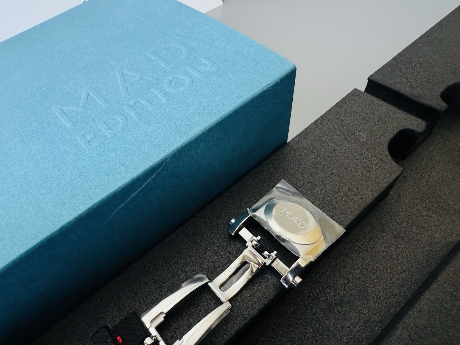 NEW, M.A.D. 1 RED Edition by MB&F Box + card