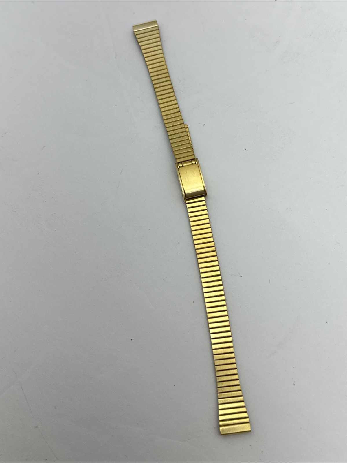 FLEX-ON Vintage Women’s Gold Tone Adjustable Watch Band New Old Stock