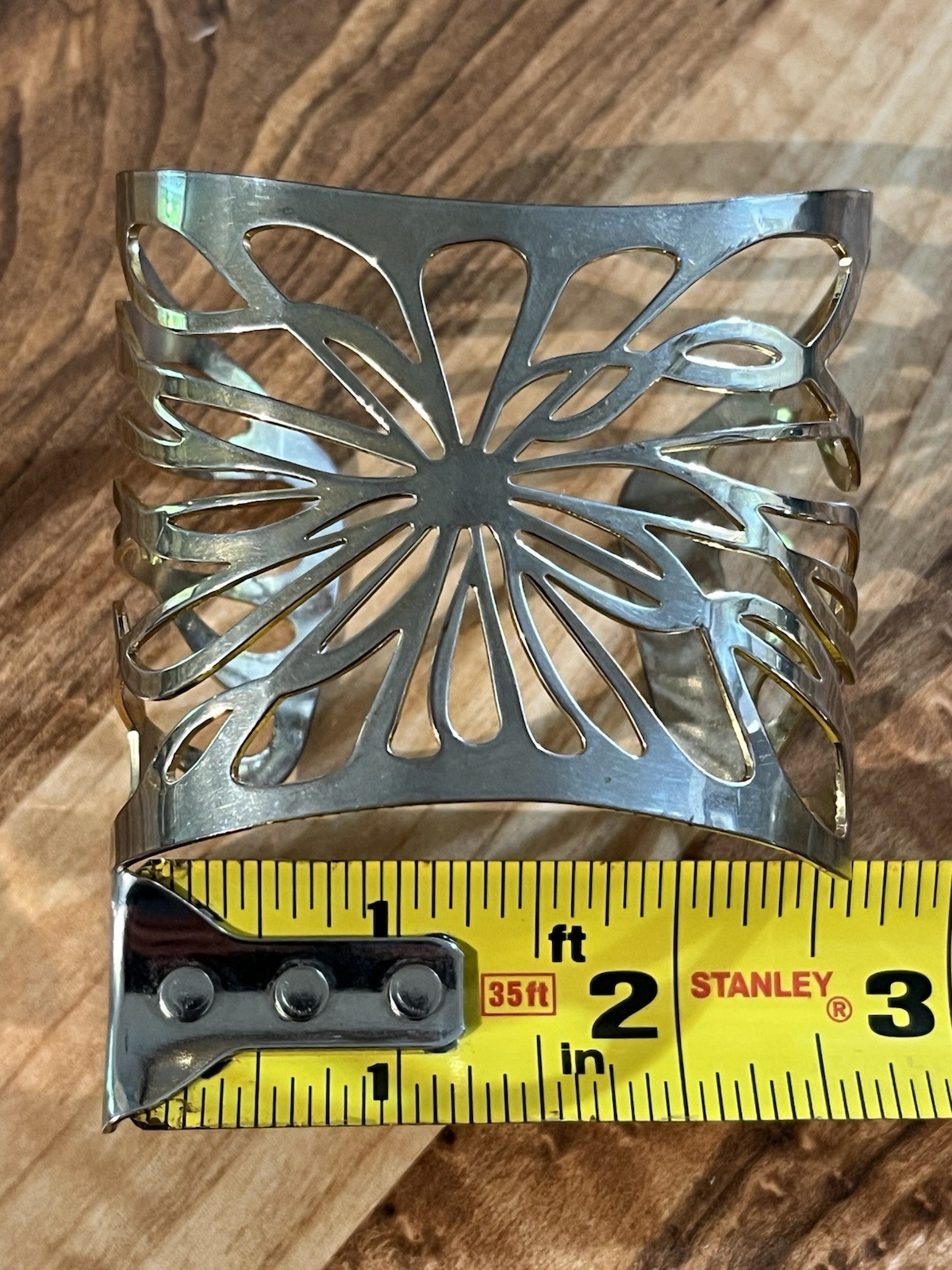 Vintage Signed Thierry Mugler Cuff Bracelet