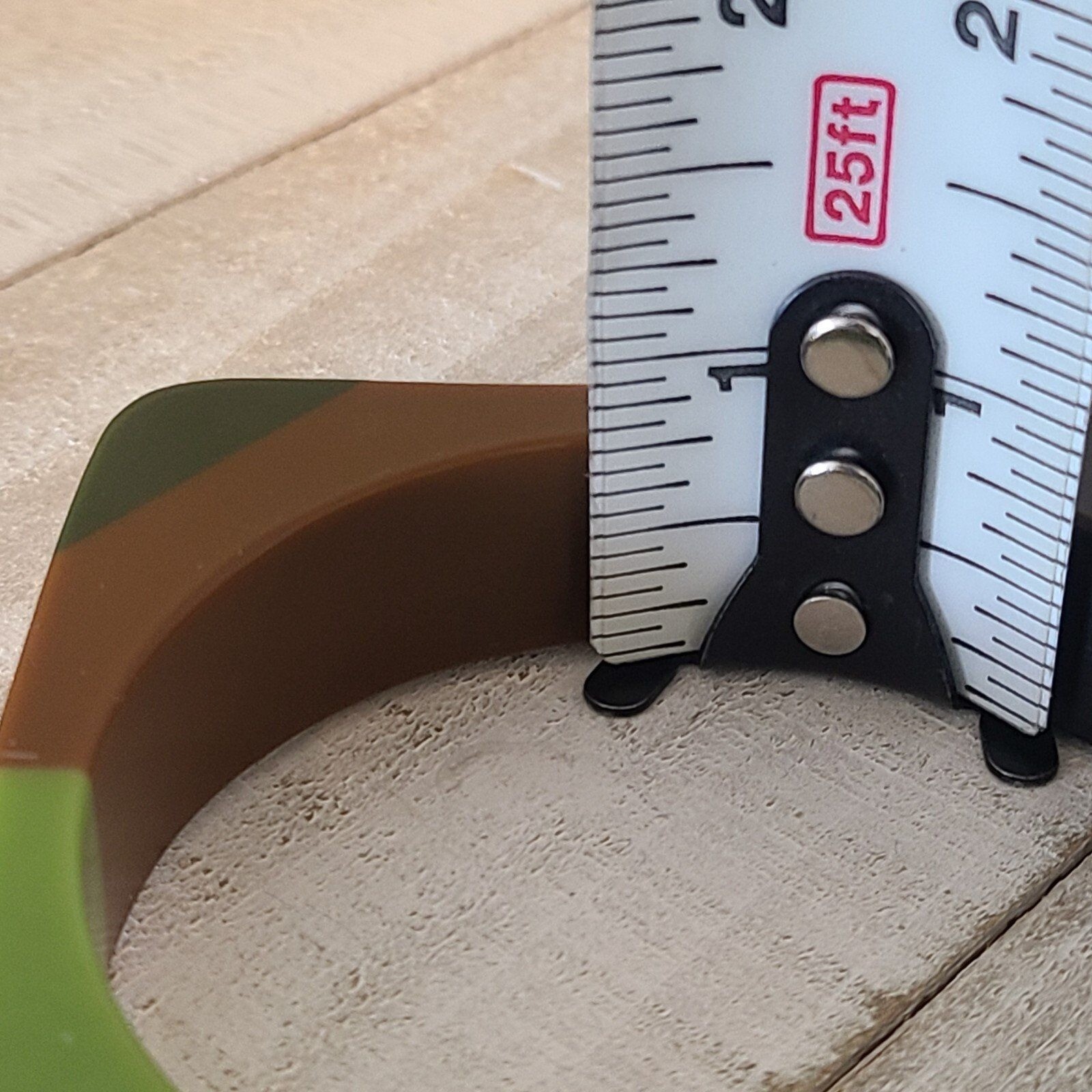 Vintage Lucite Square Bangle Bracelet Multicolor Acrylic