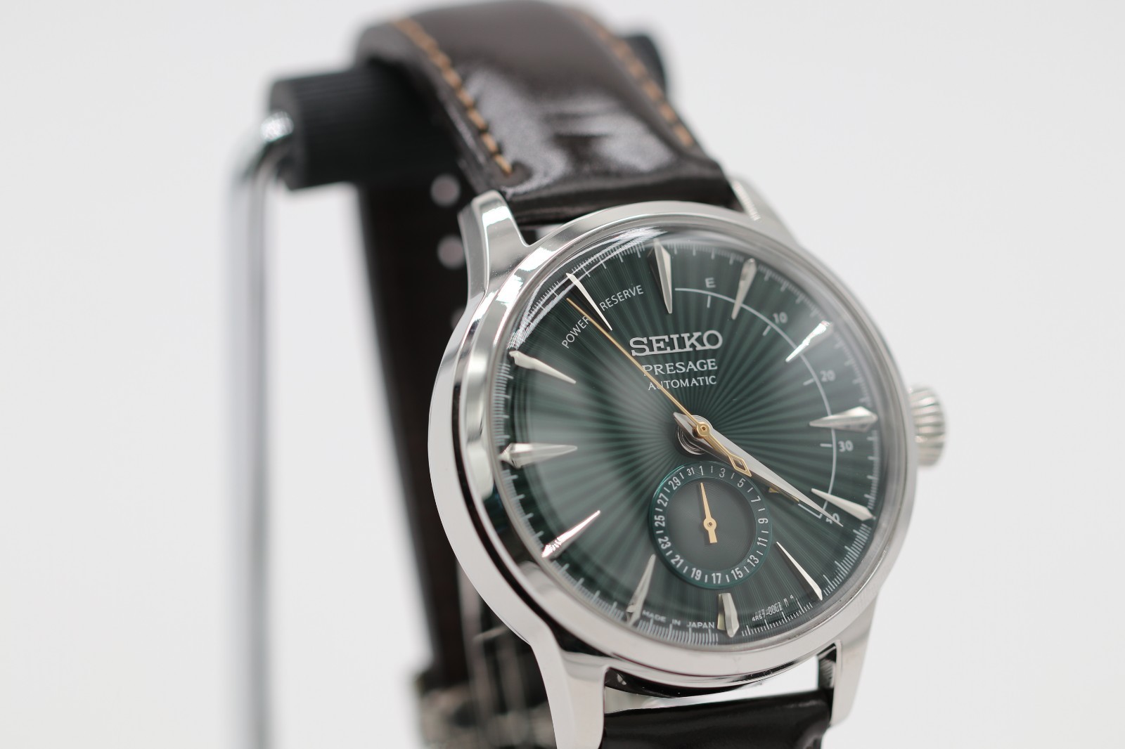 Seiko Presage Automatic Green Men’s Watch – SSA459