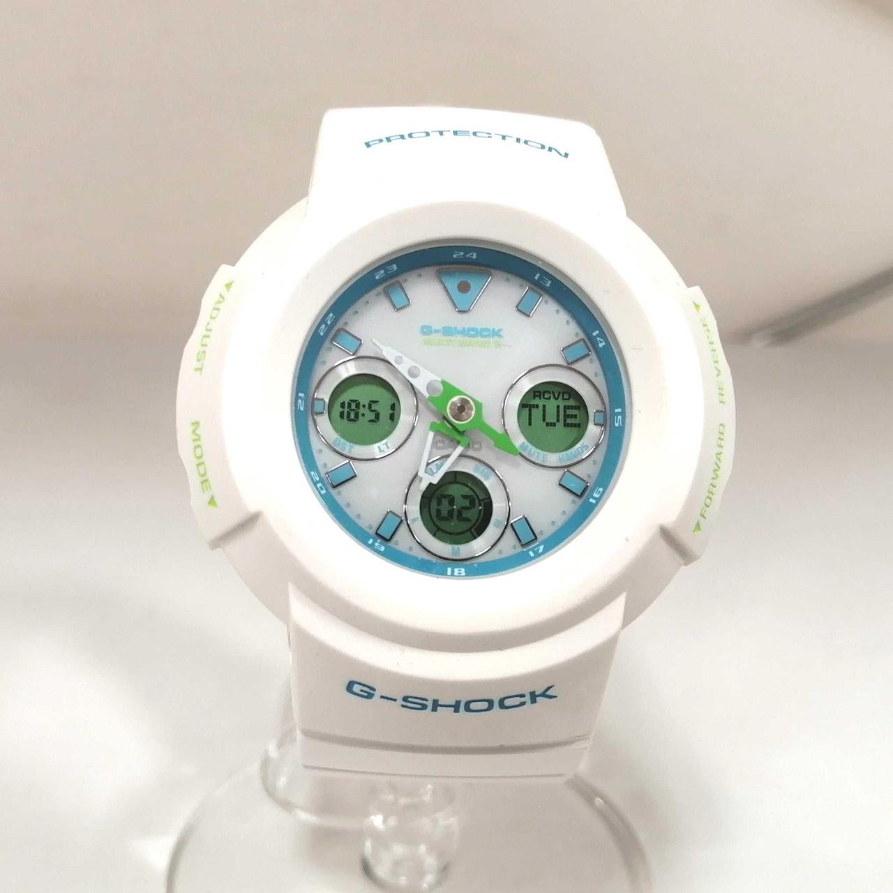 CASIO White X Light Blue AWG-M510SWG G-SHOCK