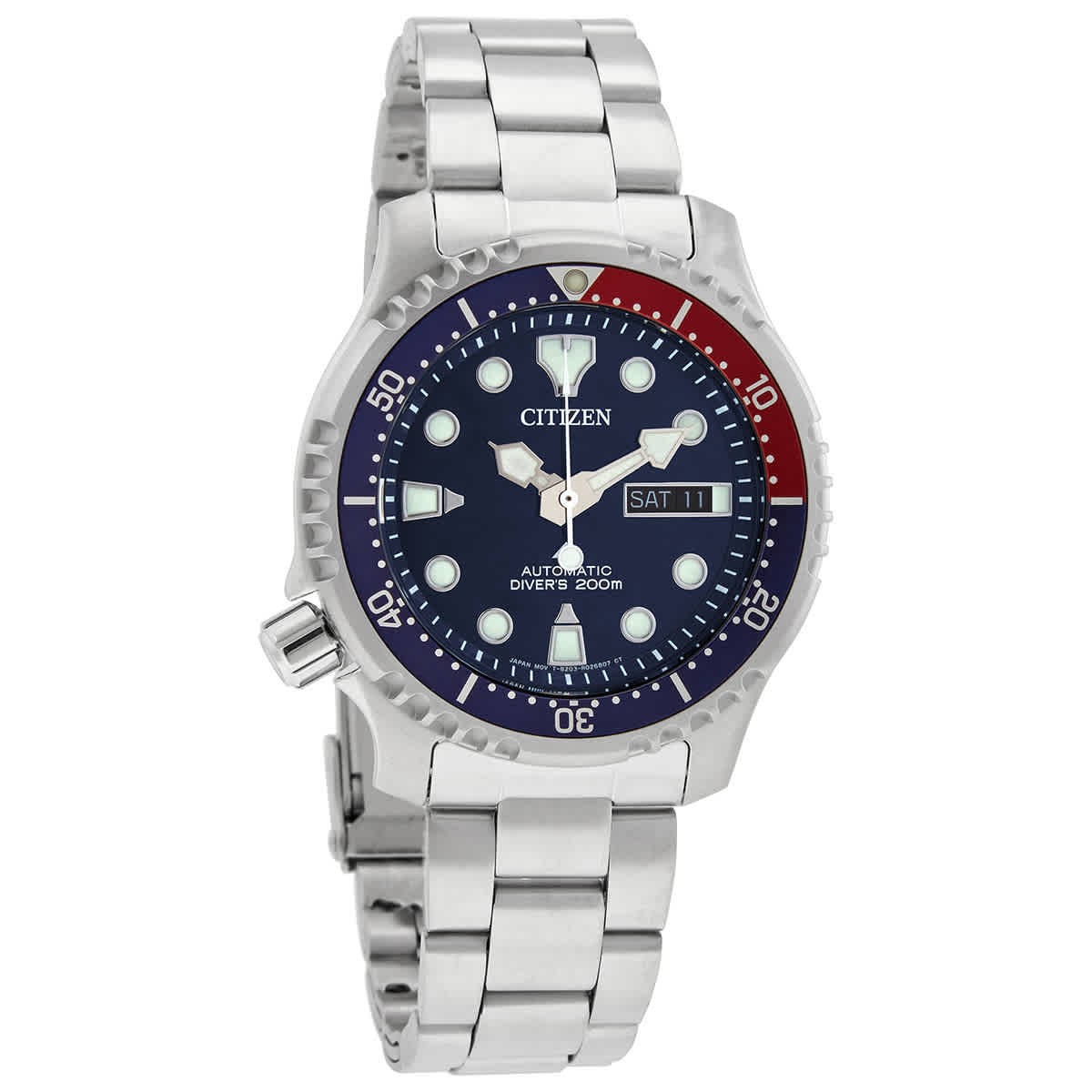 Citizen Promaster Lefty Automatic Blue Dial pepsi Bezel Men’s Watch NY0086-83L