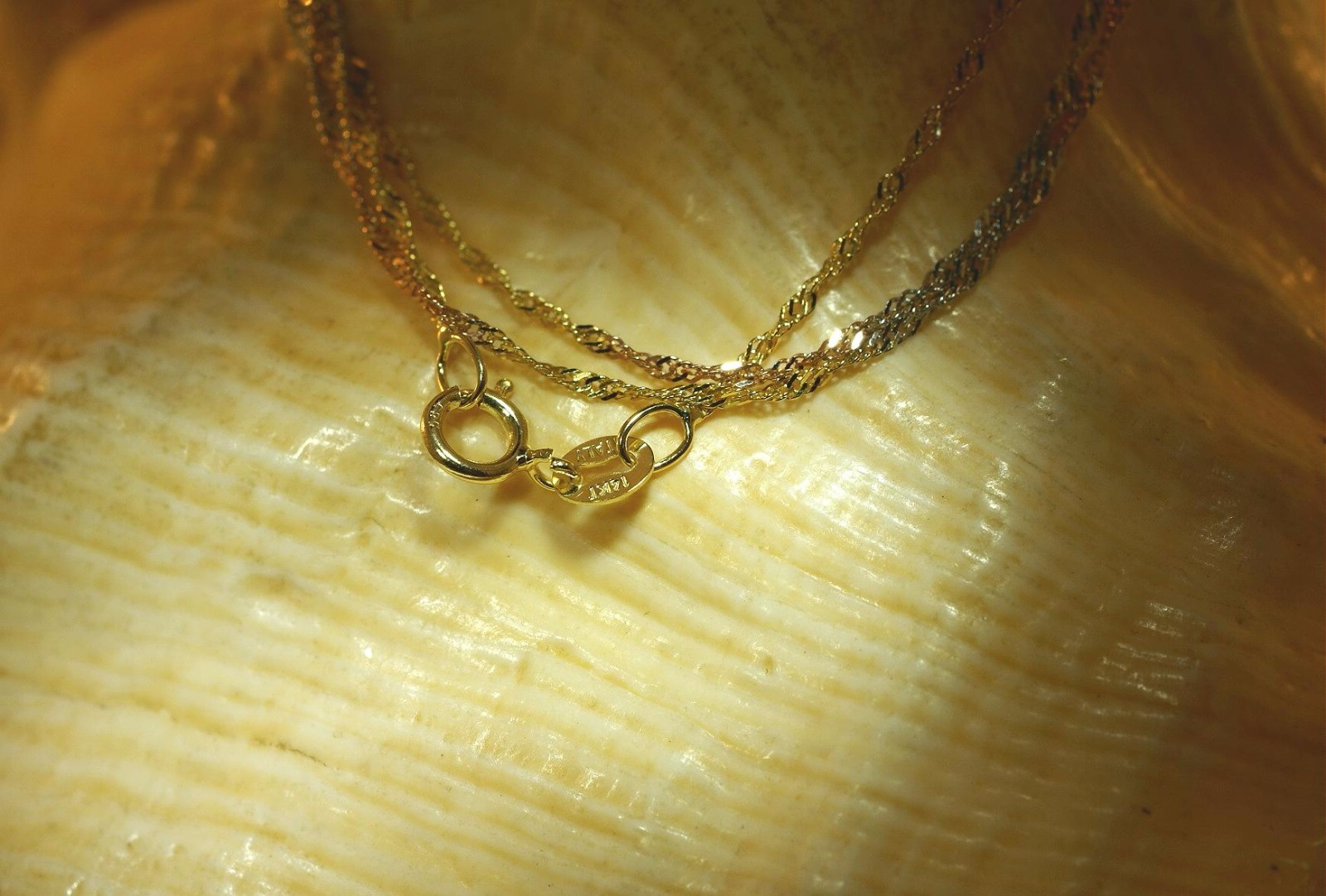 1.2MM ITALIAN SOLID TRICOLOR 14K GOLD DC SINGAPORE TWIST CHAIN NECKLACE 16″-18″