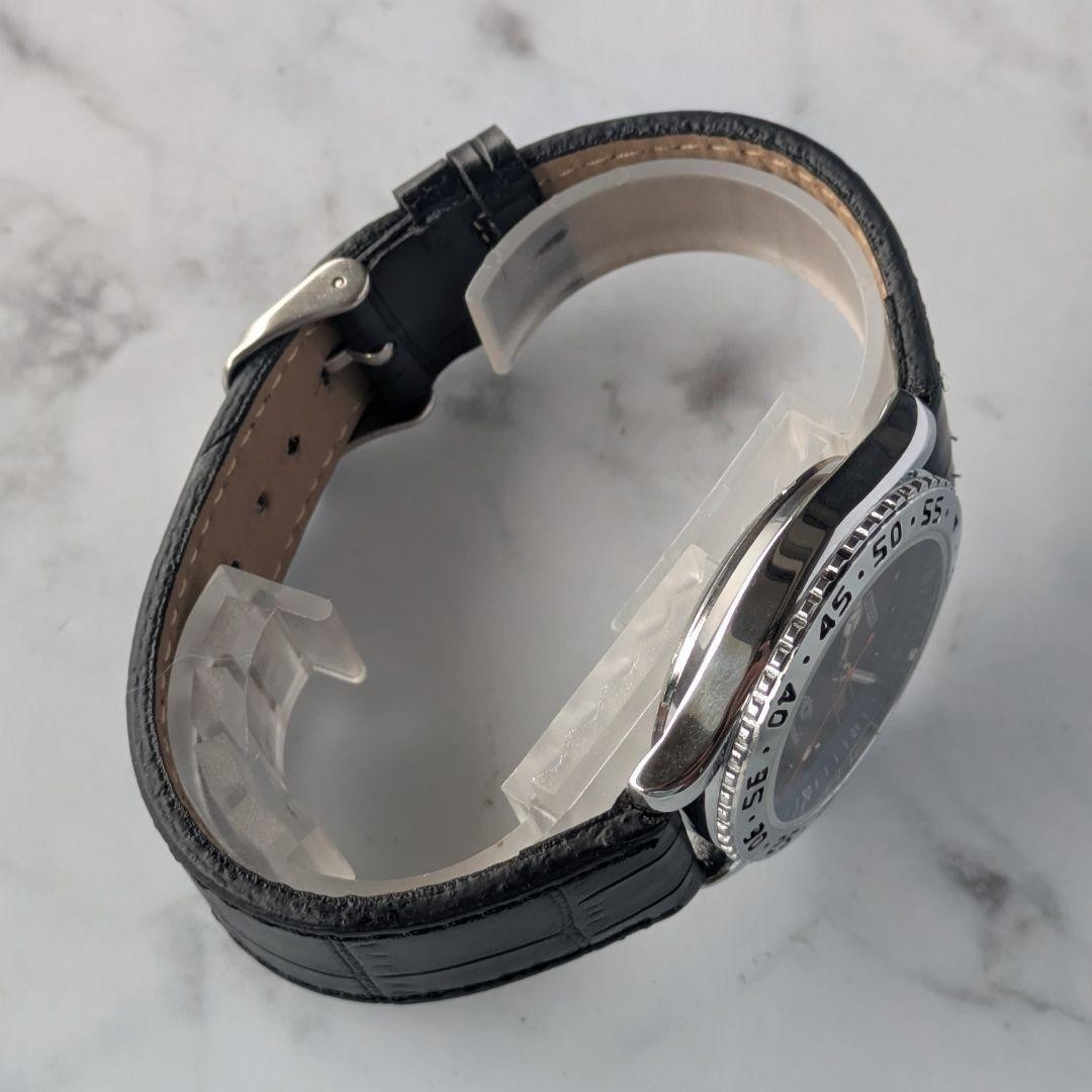 CITIZEN Automatic Vintage Black Dial Bar Index