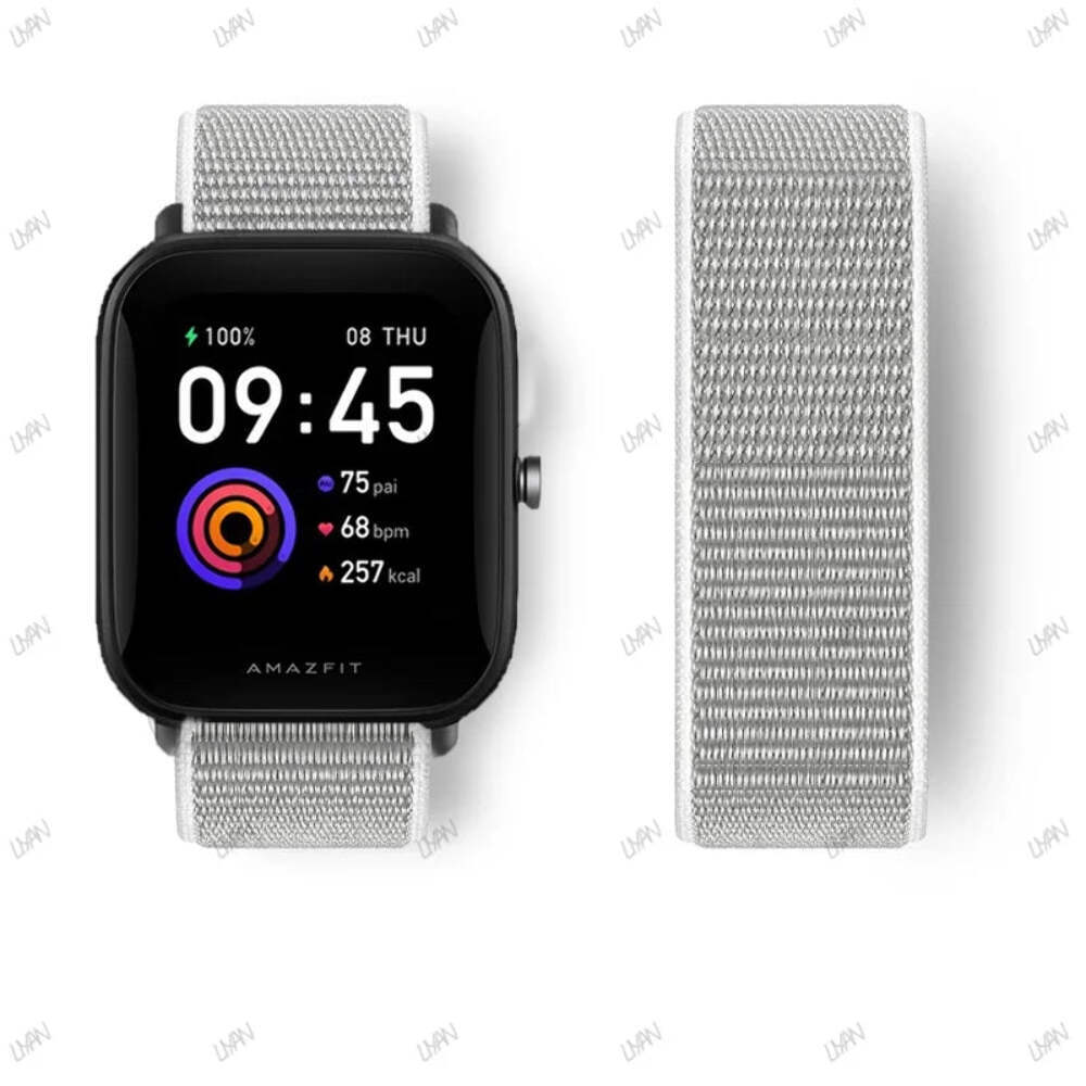 20mm/22mm watch band For Amazfit GTR/GTS 4-3-2-2e/GTR 42mm-47mm/bip-U-S-lite Nyl