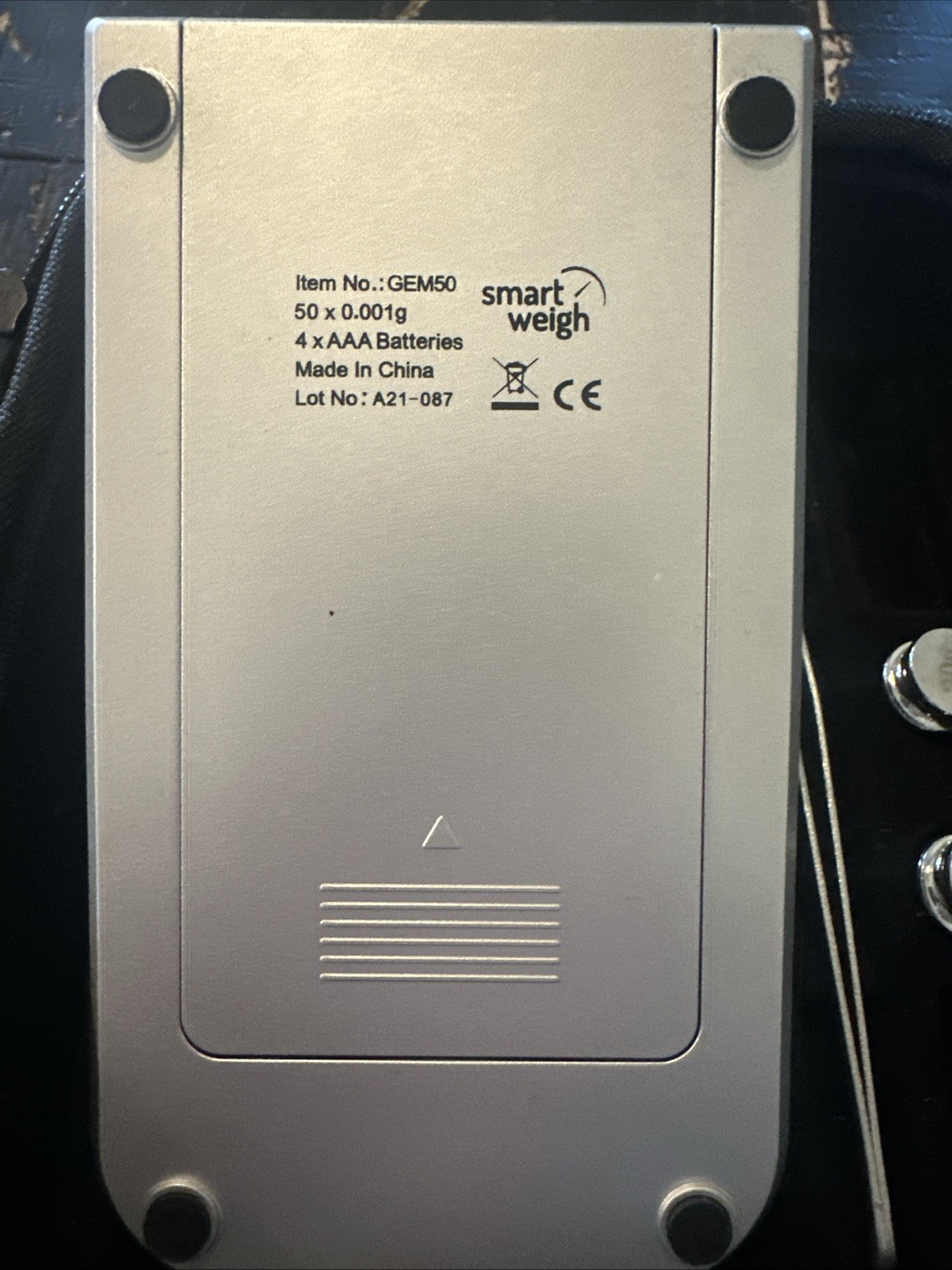Smart Weigh 50g x 0.001 Grams, Premium High Precision Digital Milligram Scale, I