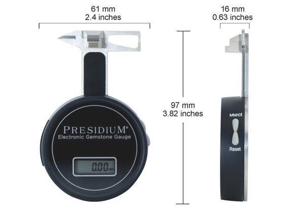 PRESIDIUM PEGG ELECTRONIC GEMSTONE DIAMOND GAUGE
