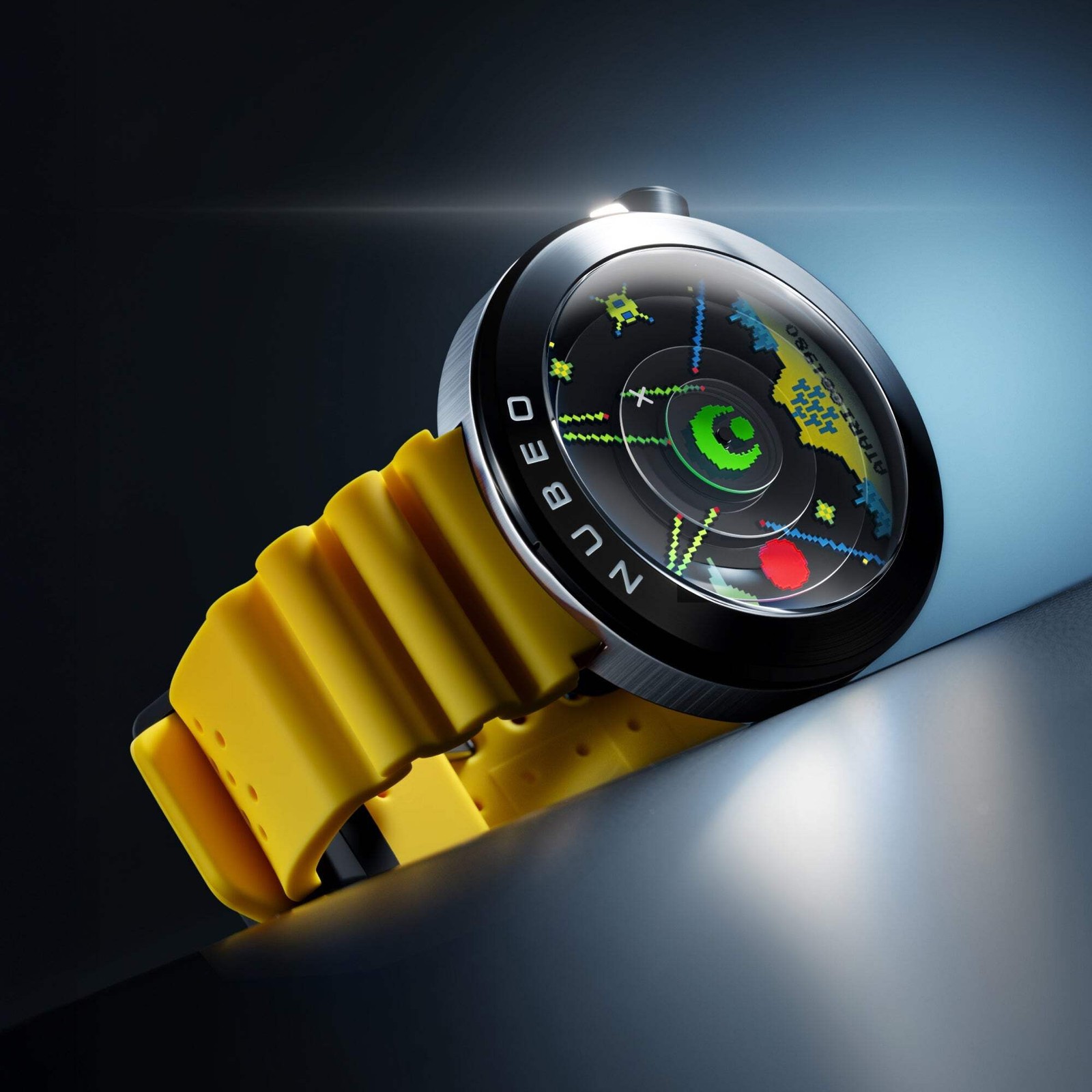 Ventana Automatic Atari Missile Command Limited Edition Black Dial / Silicone St