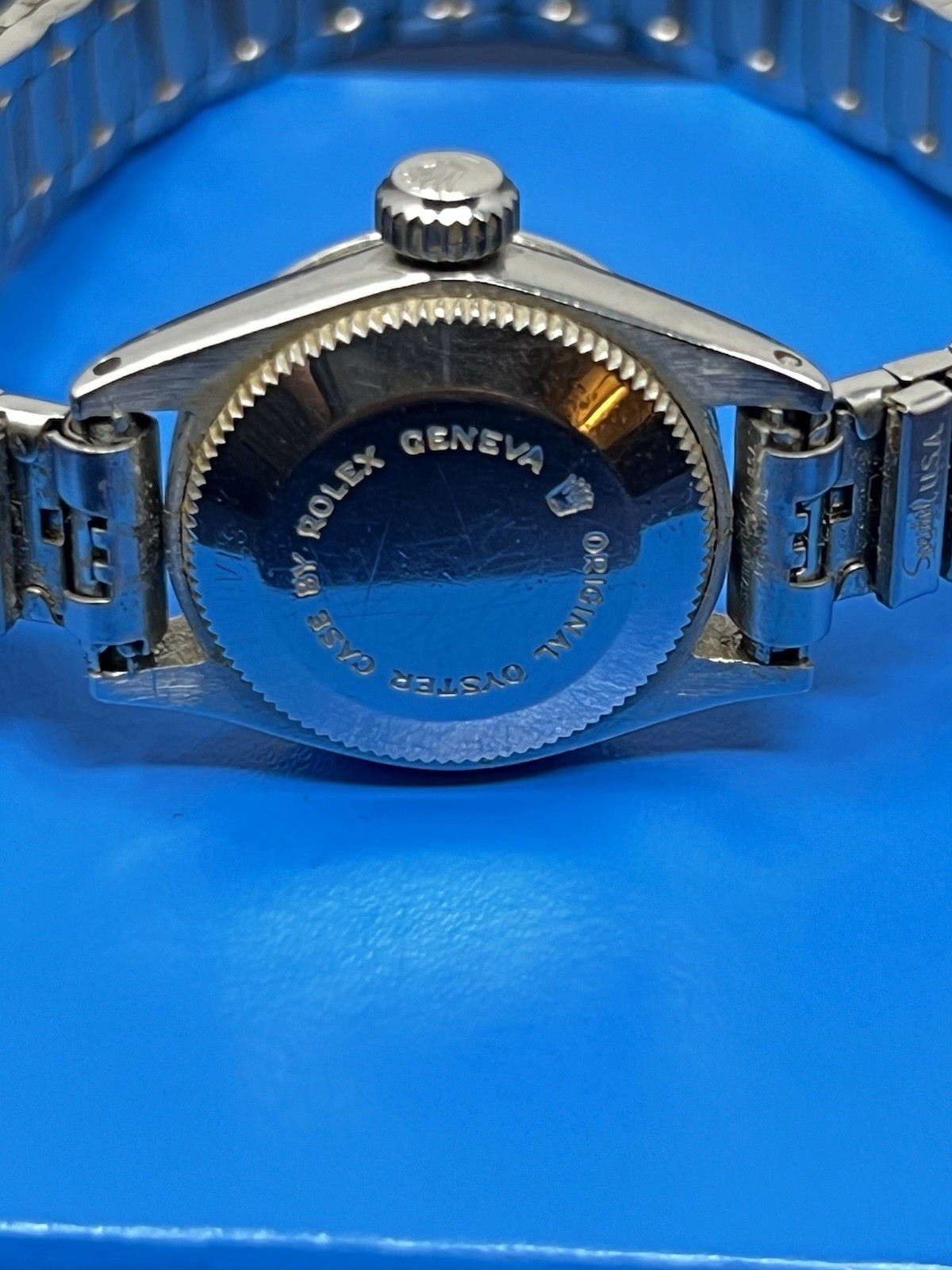 1960-70s Tudor Oyster Princess Rotor Self Winding Swiss Rolex Case Women’s Watch
