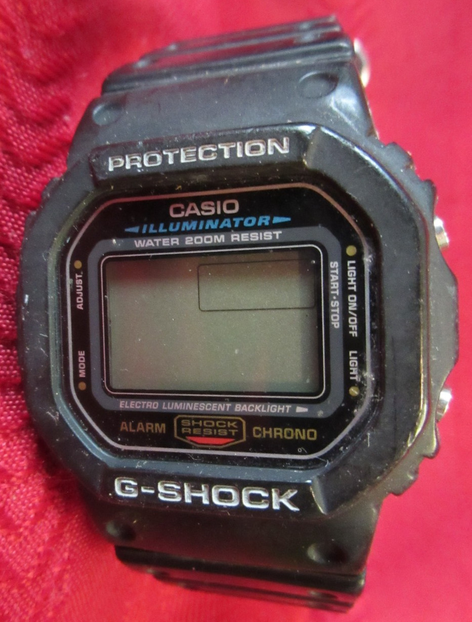 Vtg Casio Digital Watch Lot G-Shock Calculator CA53W W96H F105 A158W A153 Parts