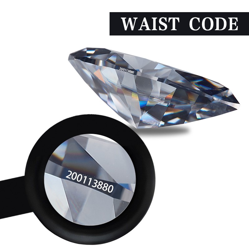 Premium Marquise Cut D Color Loose Moissanite 0.5-5ct VVS1 GRA Certificate