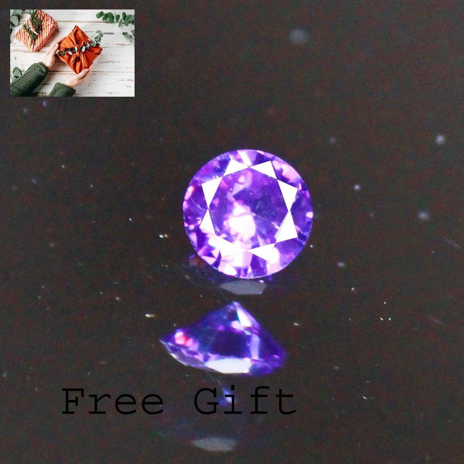 8.5mm Round Real Diamond 2.1Ct D Color VVS1 EGL Certified Loose Gemstone ” 5DOY