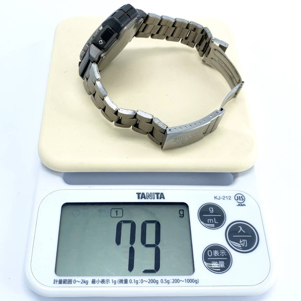 CASIO PRO TREK PRT 411 Quartz Digital Triple Sensor Backlight Titanium Men’s Wat