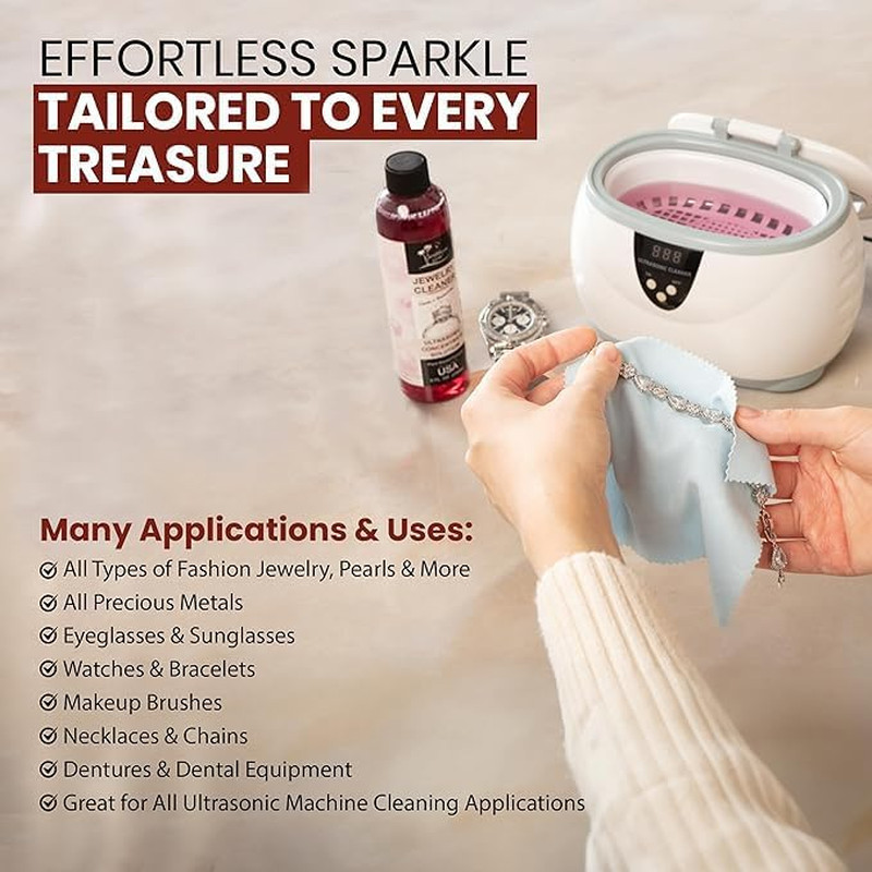 Ultrasonic Cleaner Solution Concentrate – Highly Concentrated All Purpose Cle…