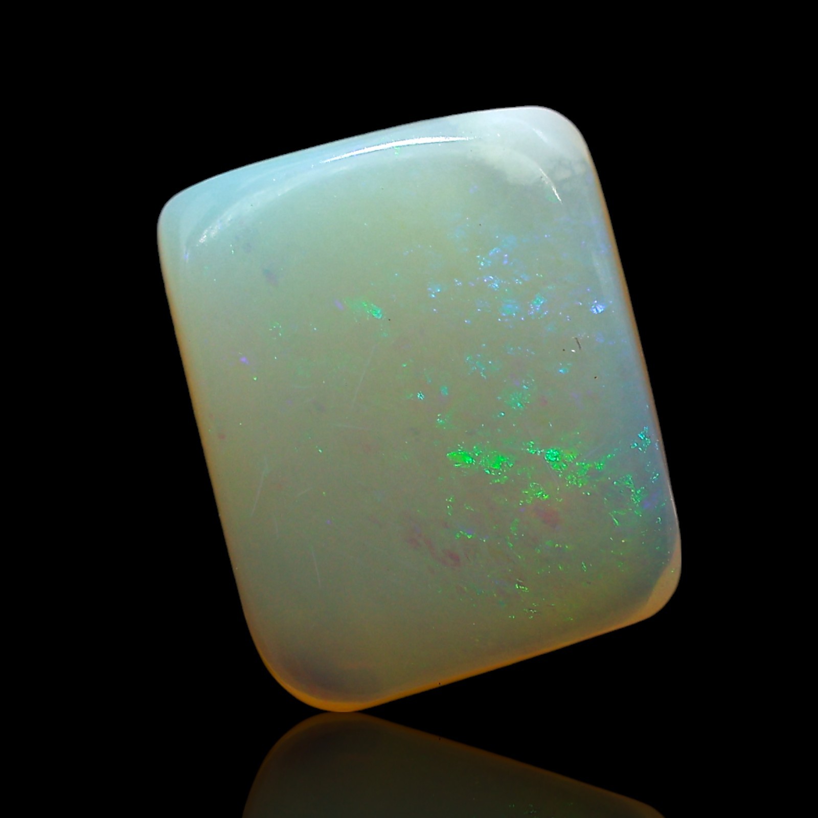 2.00 Cts Natural Fire Opal Gemstone Bracelet Making Square Cabochon 11x9x3 mm