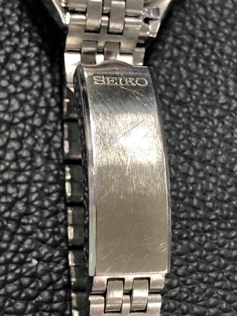 SEIKO Automatic 17 Jewels Ladies Watch Silver Runs 25.5mm Vintage Japan