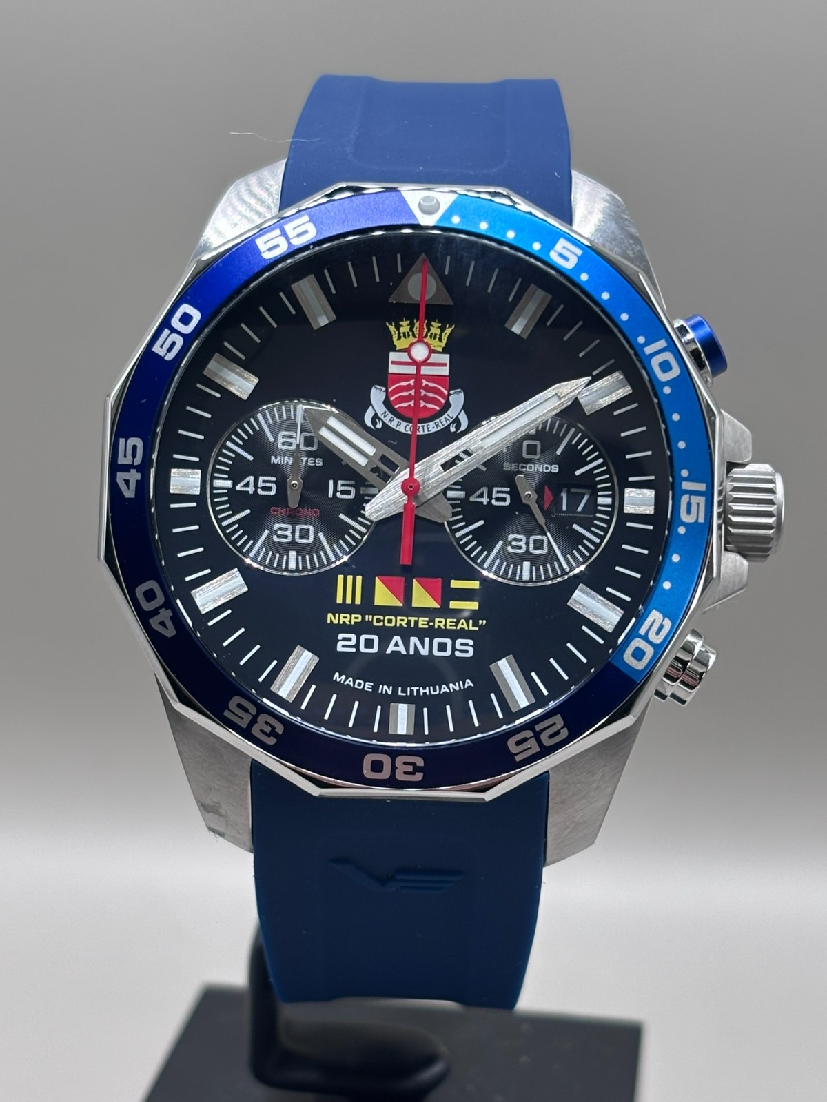 Vostok Europe “NRP” Corte Real Limited Special Edition Silicon Strap Watch