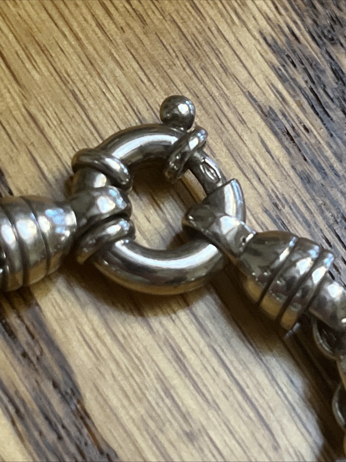 Sterling Heavy Gucci Style Link 17 1/2 Inches Chain