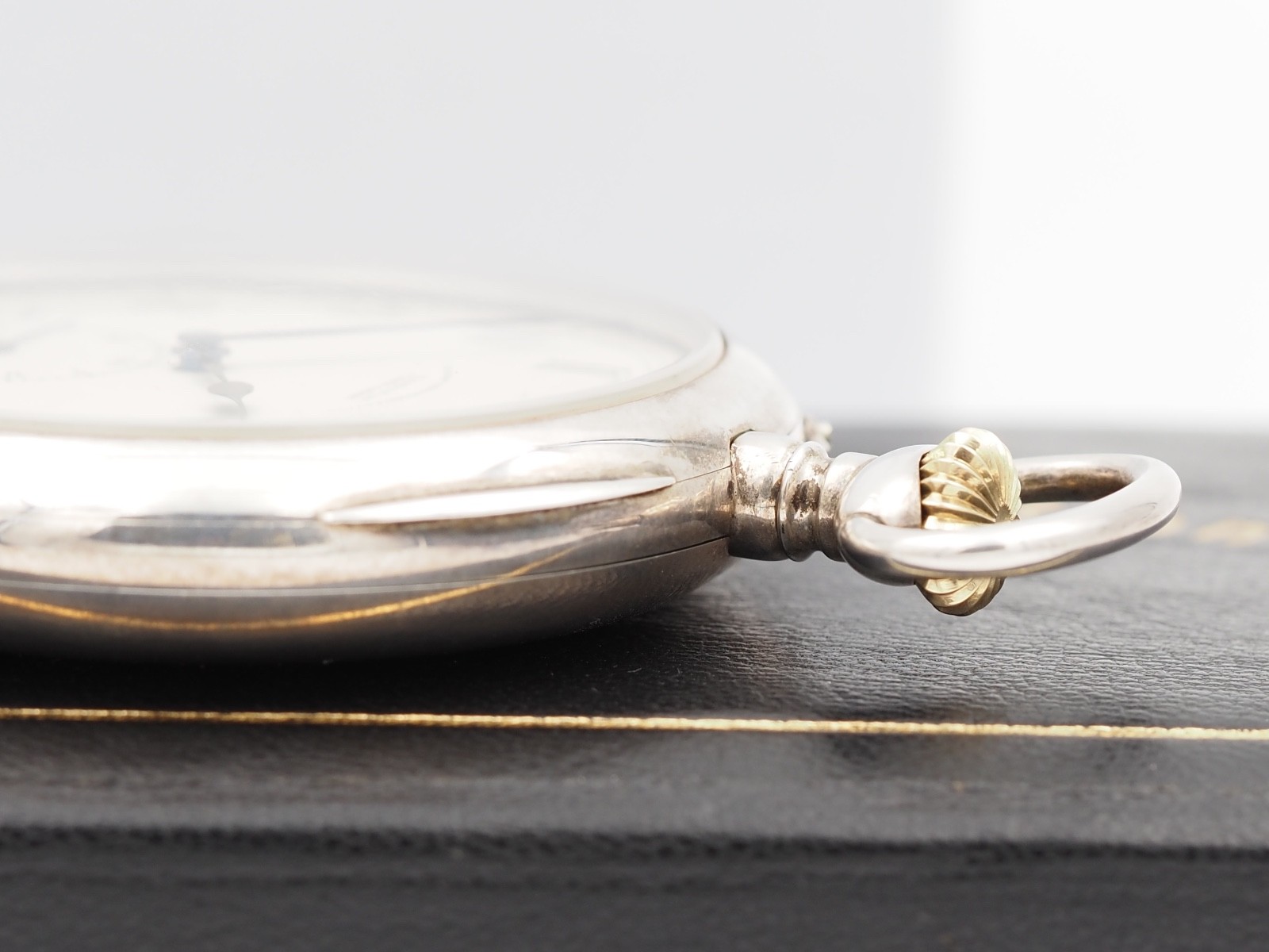 A. Lange & Söhne Pocket Watch Glashütte Silver 93701 With Box & Certificate