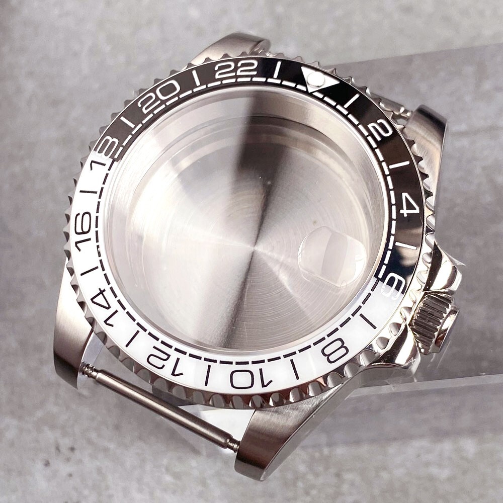 20ATM 40mm Diver Style Bezel Sapphire Glass Watch Case Fit NH34 NH35 NH36 NH38